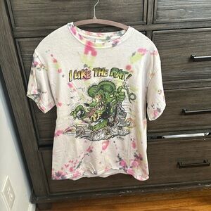 Vintage Rat Fink tie-dye tee
